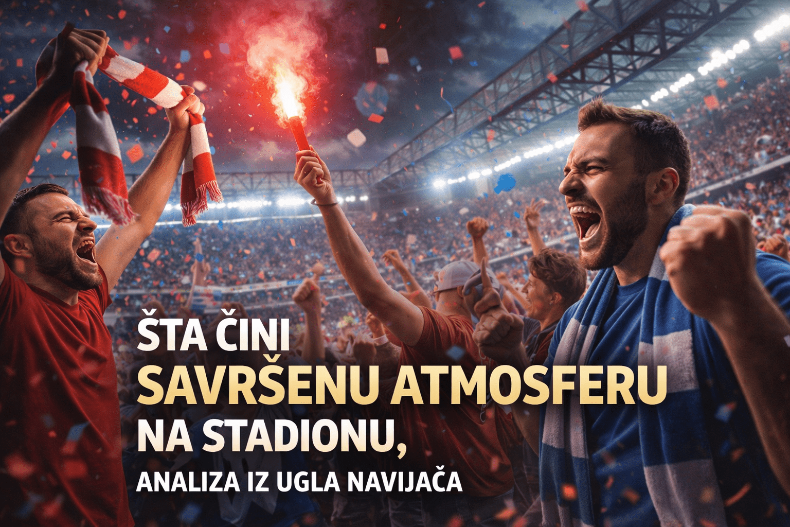 Šta čini savršenu atmosferu na stadionu, analiza iz ugla navijača